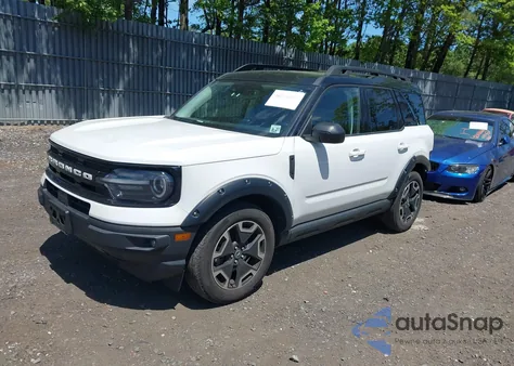 2022 Ford Bronco Sport Outer Banks z USA, uszkodzony, nr VIN 3FMCR9C6XNRD29721